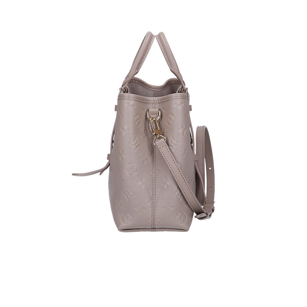 LOUIS VUITTON BABYLONE TOTE PM HANDTASCHE AUS MONOGRAM EMPREINTE LEDER IN GALET (M11463)