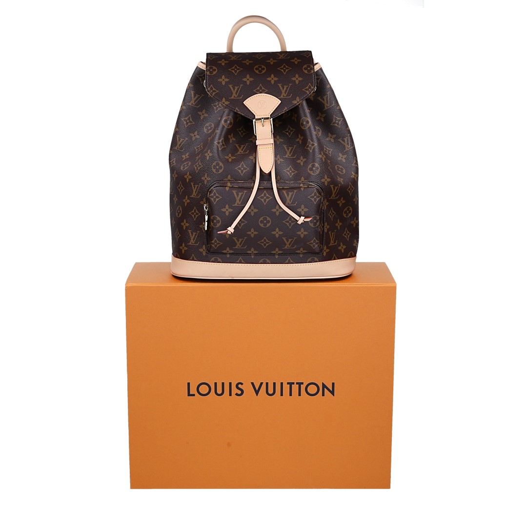 LOUIS VUITTON MONTSOURIS MM RUCKSACK AUS MONOGRAM CANVAS (M11197)