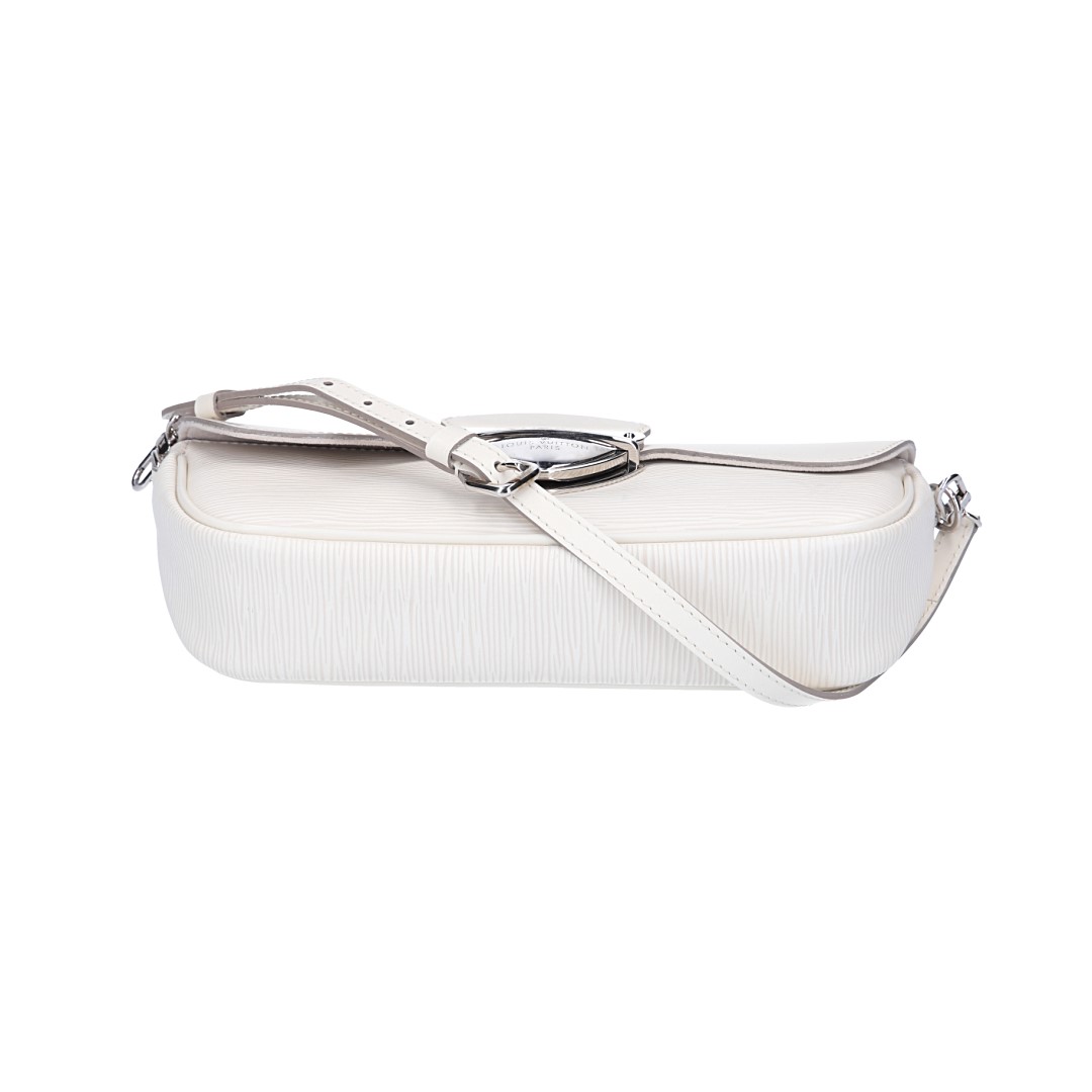 47779-Louis-Vuitton-Handtasche-Epi_2D_0009 LOUIS VUITTON POCHETTE MONTAIGNE CLUTCH AUS EPI LEDER IN IVOIRE (M5929J)
