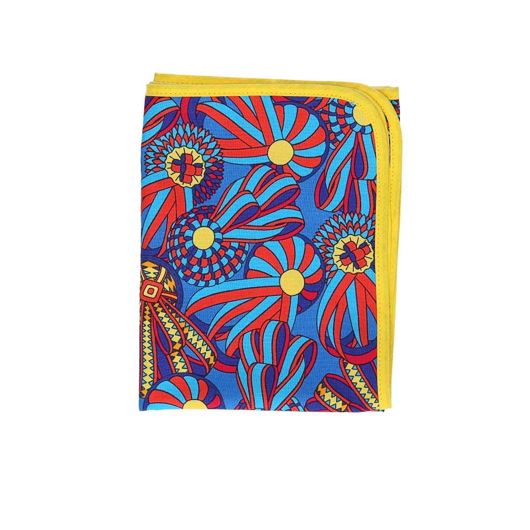 HERMÈS 7 X COTTON TOWEL WITH DESIGN