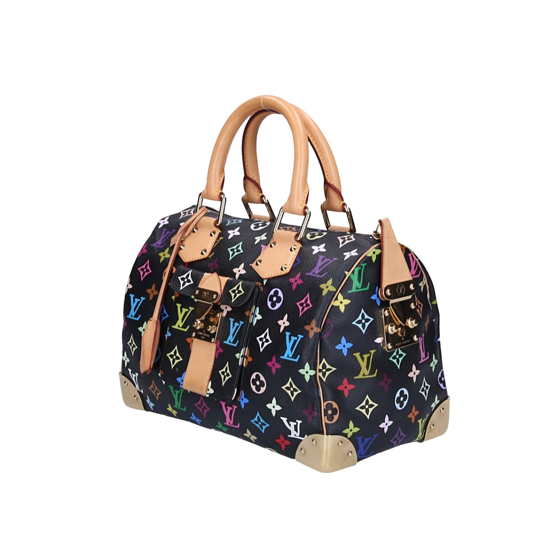LOUIS VUITTON SPEEDY 30 HENKELTASCHE AUS MONOGRAM MULTICOLORE 
