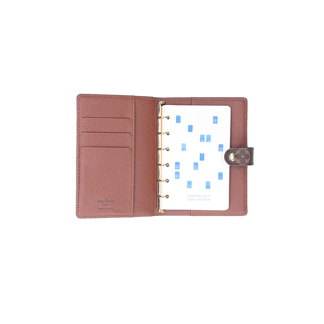 LOUIS VUITTON AGENDA FONCTIONNEL PM AUS MONOGRAM CANVAS