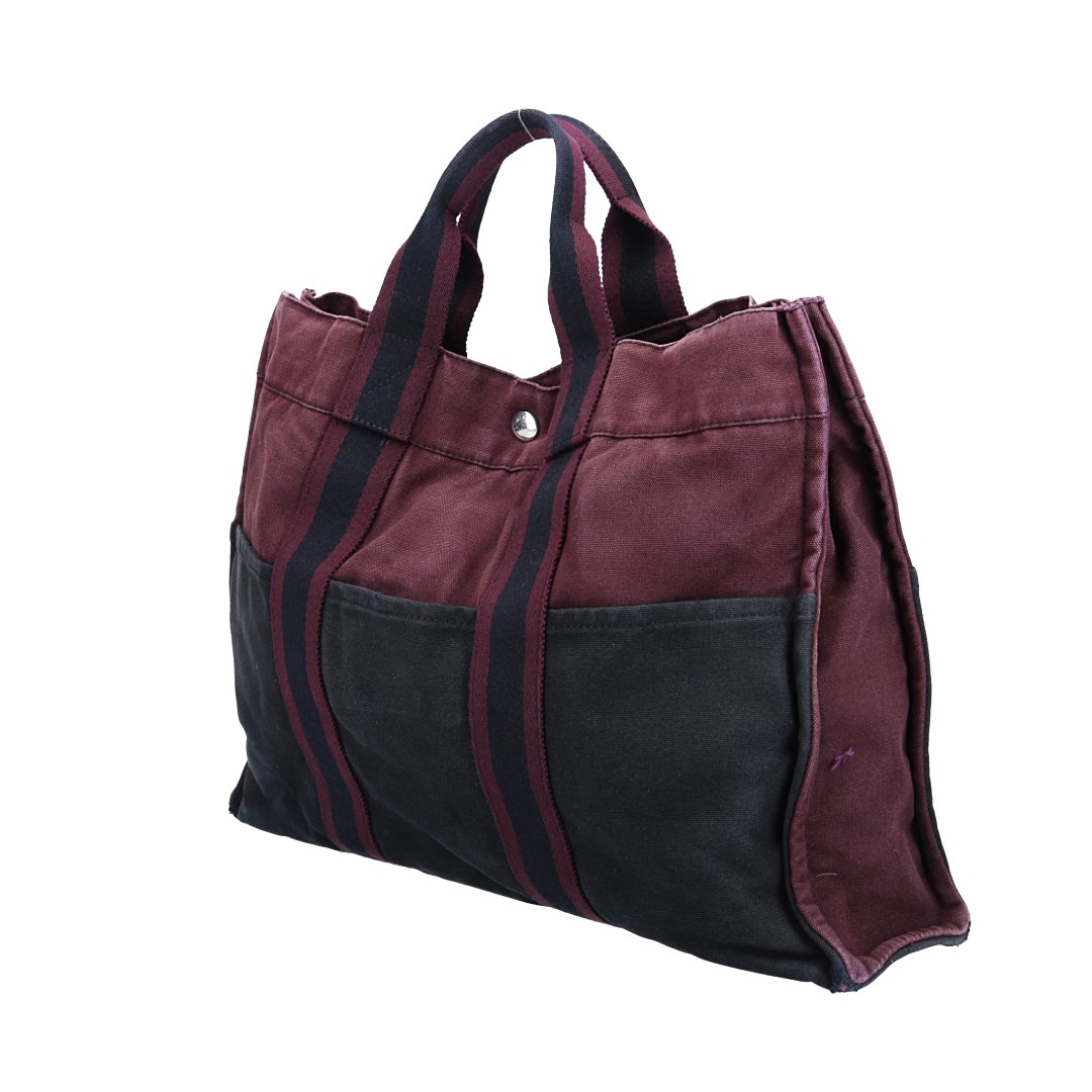 HERMÈS FOURRE TOUT MM HANDTASCHE AUS TEXTIL1