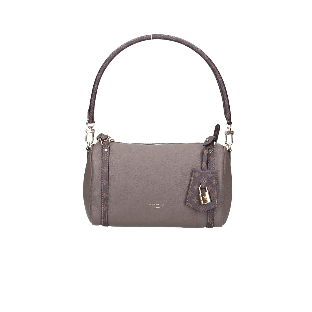 LOUIS VUITTON EXPRESS PM HANDTASCHE AUS KALBSLEDER UND MONOGRAM CANVAS IN SMOKE (M26360)