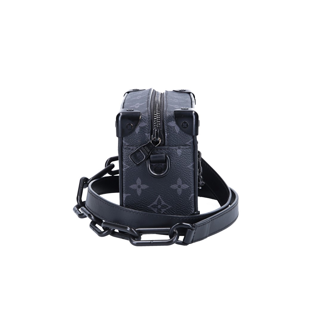 45228-Louis-Vuitton-Umh-ngetasche-Monogramm_2D_0007 LOUIS VUITTON MINI SOFT TRUNK UMHÄNGETASCHE AUS DAMIER ECLIPSE CANVAS (M44735)