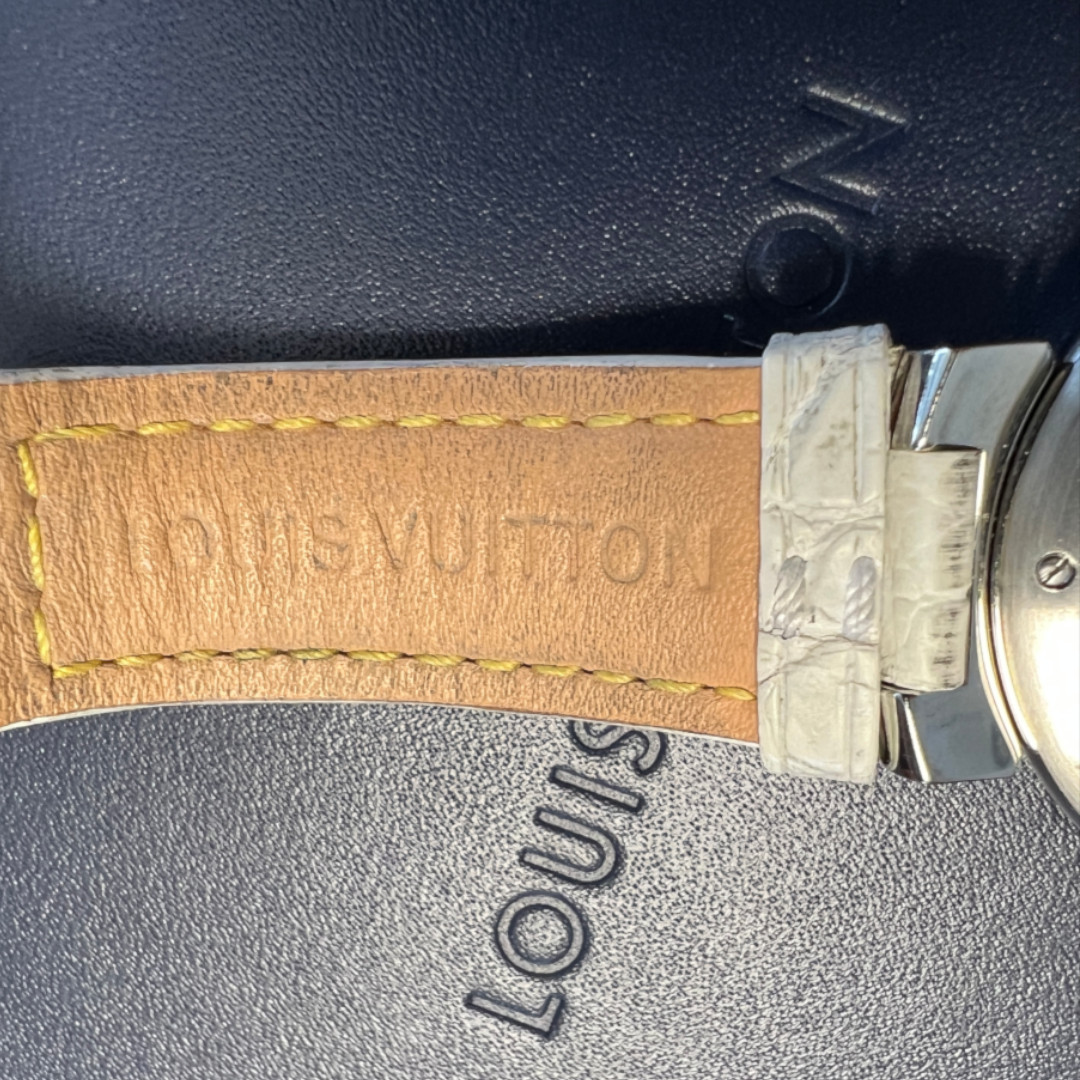 LOUIS VUITTON ARMBAND-UHR 'TAMBOUR LOVELY CUP CHRONOGRAPH' 34 MM (Q123H1)