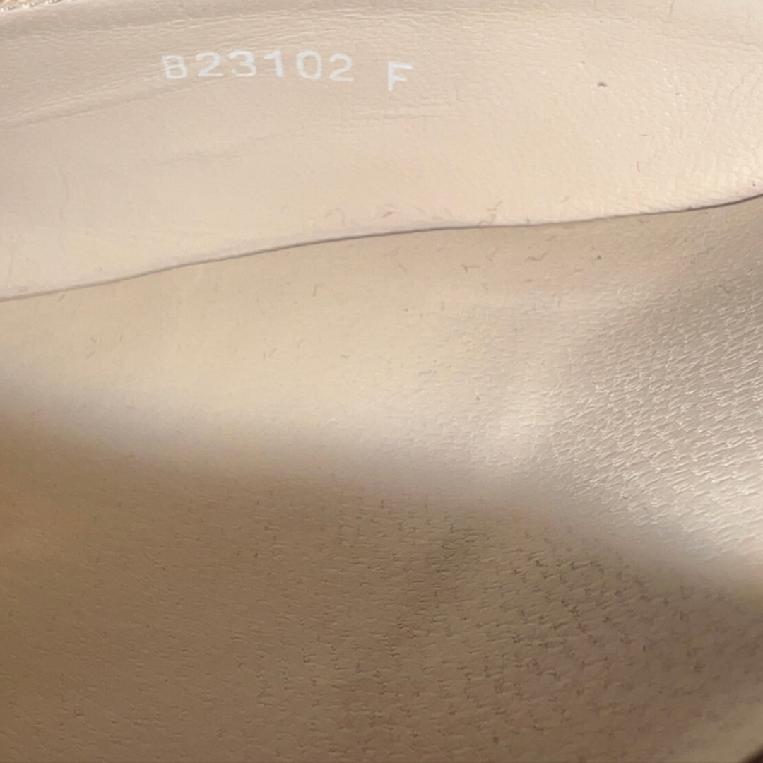 47635_Chanel_Schuhe_2D_0014 CHANEL PUMPS AUS NEW TRAVEL LINE NYLON IN BEIGE GR. 35,5 (B23102F)