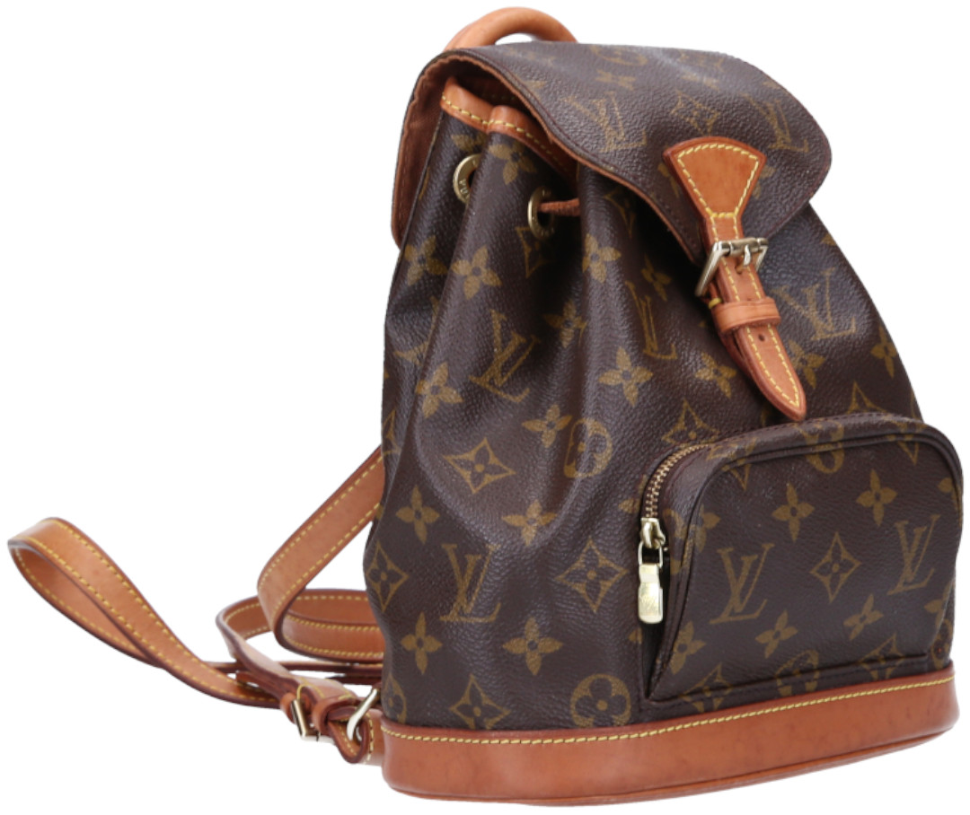 46032-Louis-Vuitton-Montsouris-Monogram-Canvas_2d_0035 LOUIS VUITTON MONTSOURIS MINI RUCKSACK AUS MONOGRAM CANVAS (M51137)