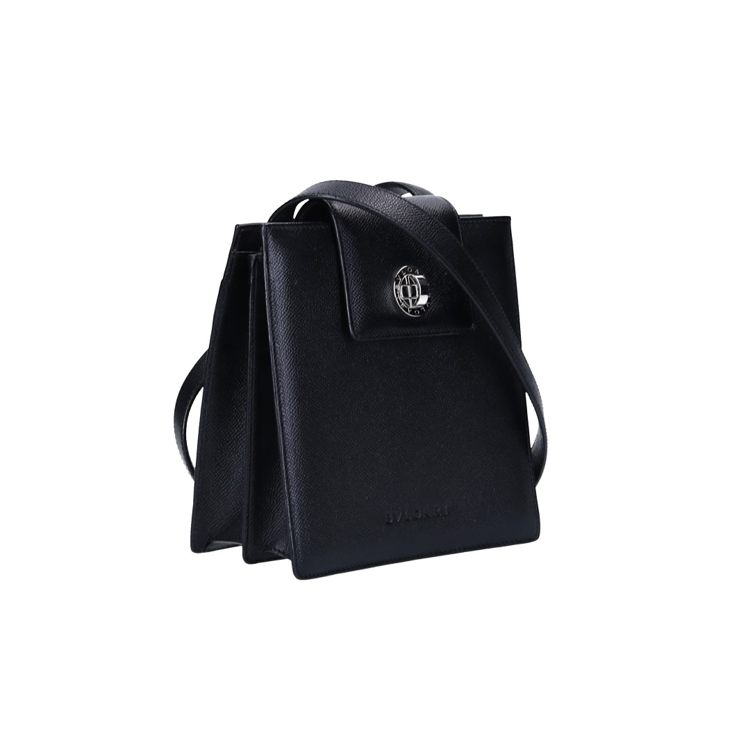 BULGARI HANDTASCHE AUS LEDER IN SCHWARZ1