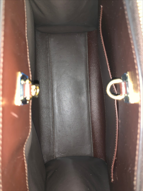 LOUIS VUITTON CITY STEAMER MM HANDTASCHE AUS LEDER IN DUNKELBRAUN MIT SCHULTERRIEMEN