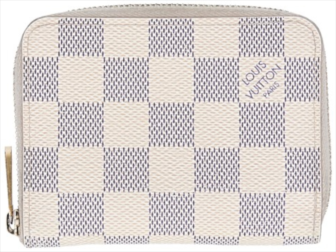 LOUIS VUITTON GELDBÖRSE 'ZIPPY COIN' AUS DAMIER AZRU CANVAS (N63069)