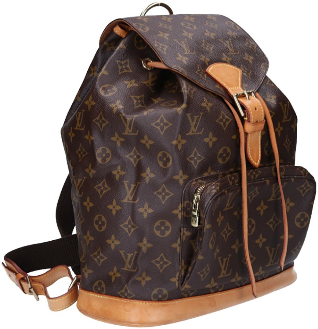 LOUIS VUITTON MONTSOURIS GM RUCKSACK AUS MONOGRAM CANVAS (M51135)