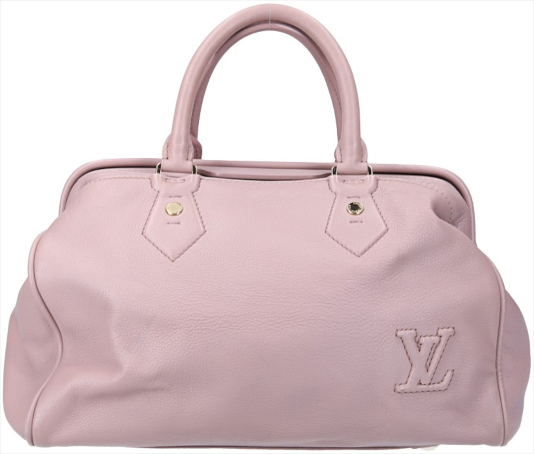 LOUIS VUITTON CINÉMA INTRIGUE HENKELTASCHE AUS LEDER IN ROSE