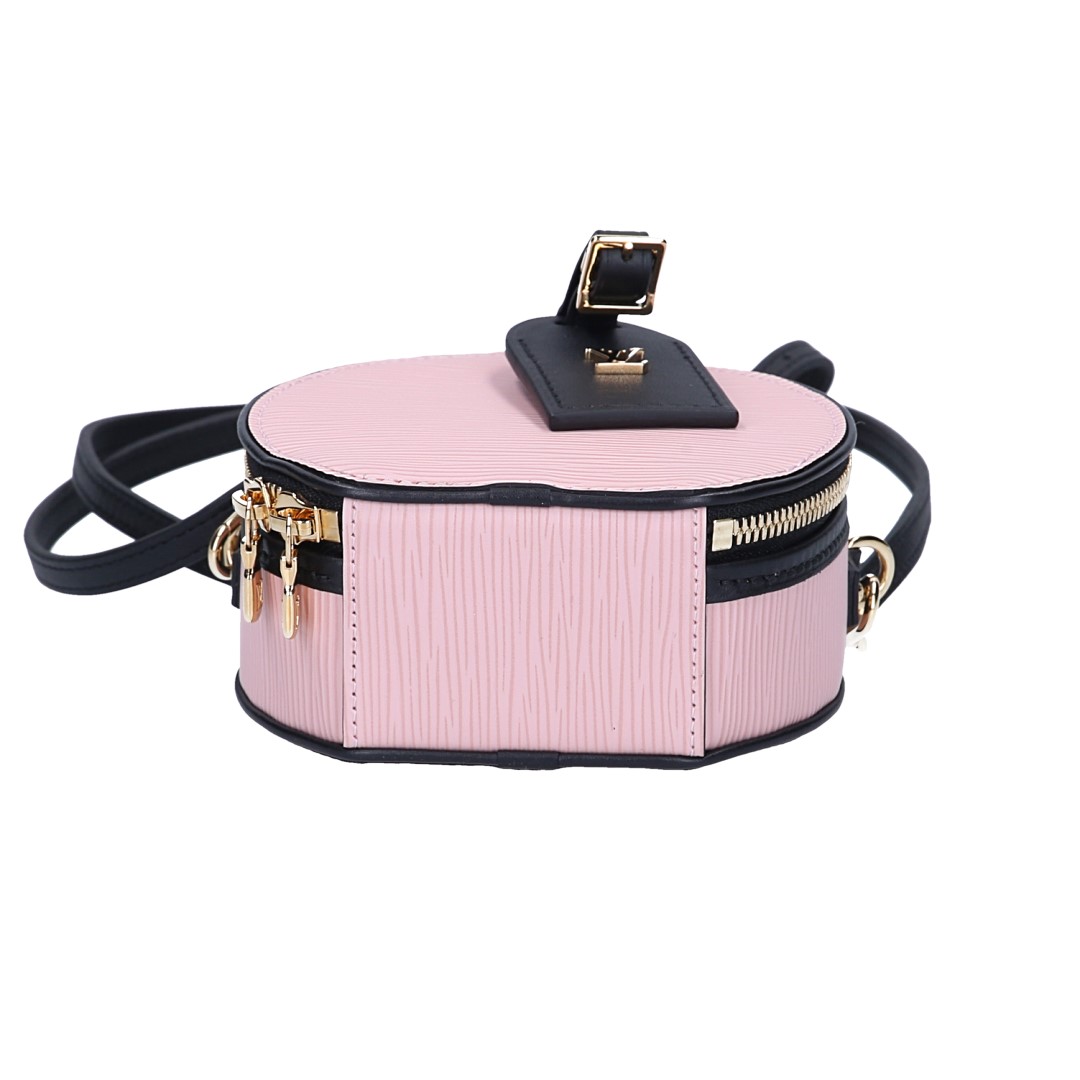 LOUIS VUITTON MINI BOÎTE CHAPEAU HANDTASCHE AUS EPI LEDER IN ROSE BALLERINE (R96000)