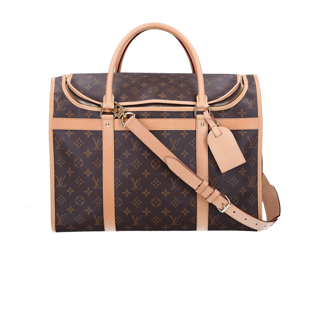 LOUIS VUITTON DOG CARRIER 40 HUNDETRAGETASCHE AUS MONOGRAM CANVAS (M45662)
