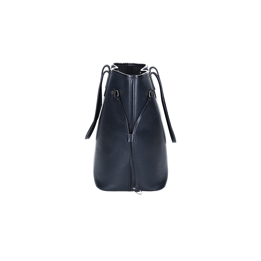 LOUIS VUITTON NEVERFULL MM SCHULTERTASCHE AUS EPI LEDER IN NOIR (M40932)
