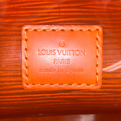 LOUIS VUITTON MINI LAGOON BAY HENKELTASCHE AUS EPI PLAGE IN ORANGE (M92263)