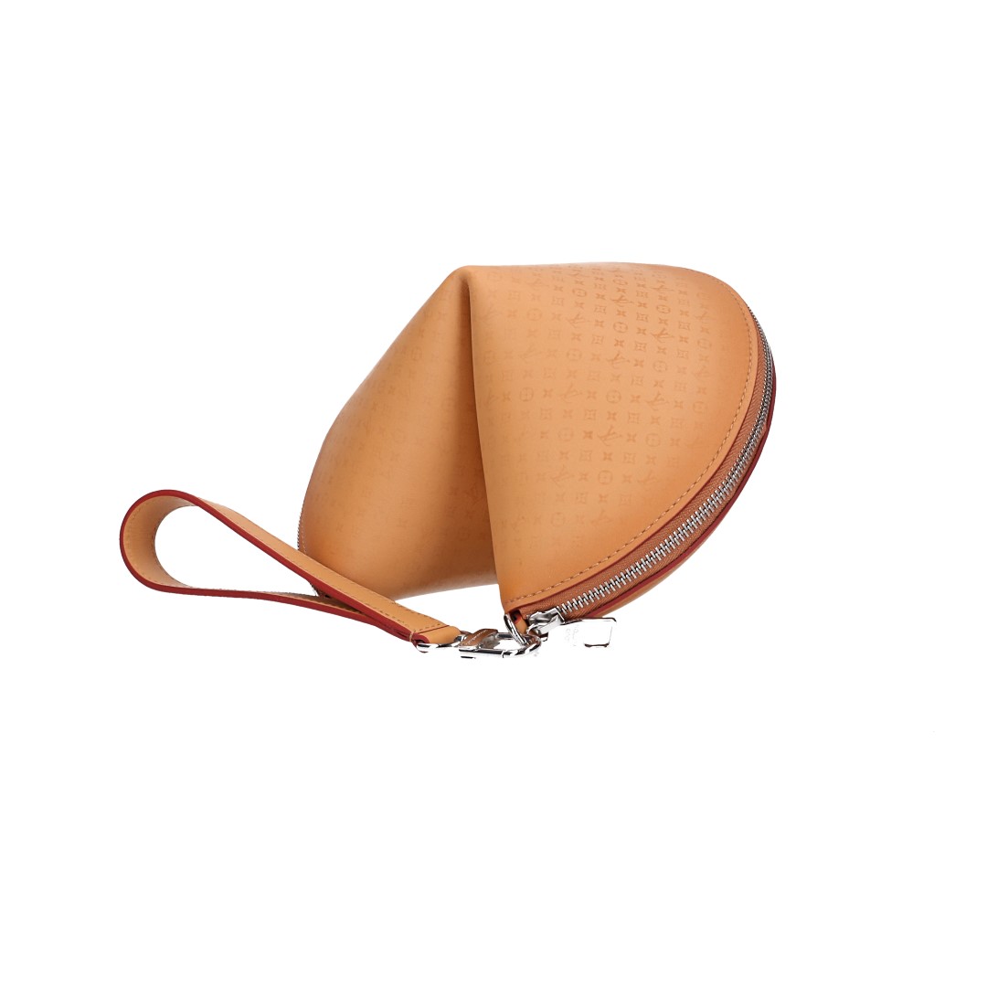 LOUIS VUITTON KEY HOLDER & BAG CHARM 'LEMON POUCH' IN MONOGRAM CANVAS (M81197)