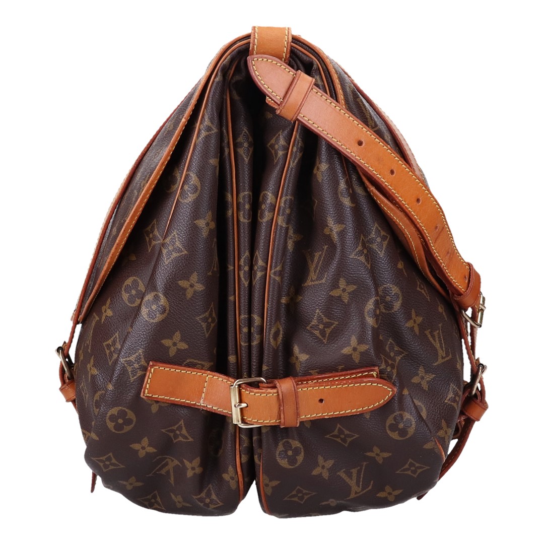 LOUIS VUITTON SAUMUR 40 UMHÄNGETASCHE AUS MONOGRAM CANVAS