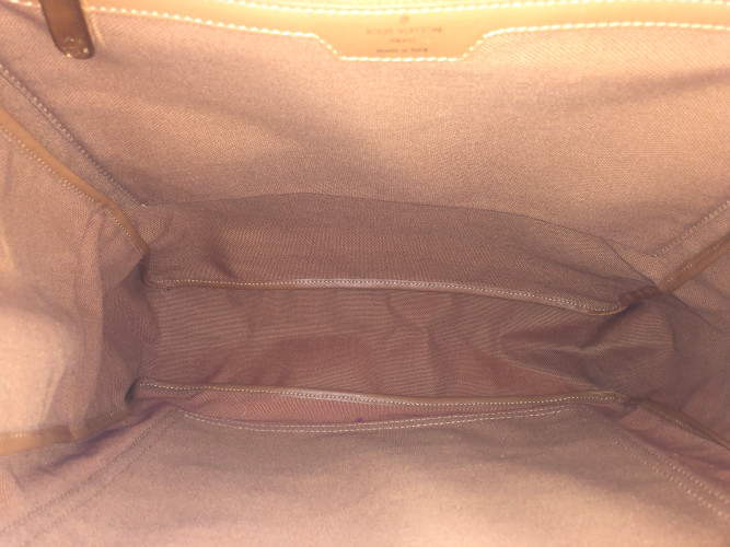 LOUIS VUITTON CABAS TOILE LOVE MM HENKELTASCHE AUS CANVAS IN OCRE (M95466)