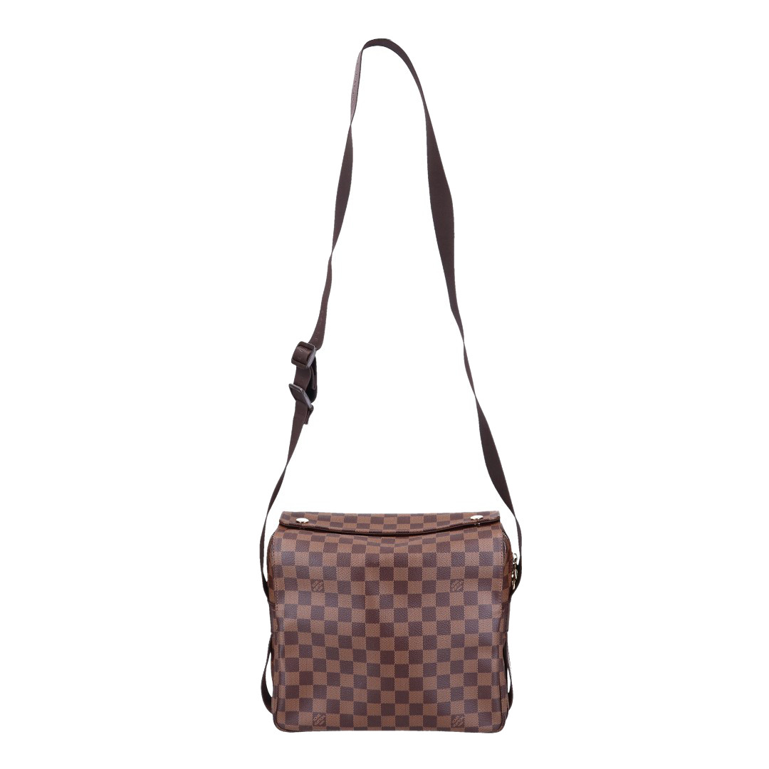 LOUIS VUITTON NAVIGLIO UMHÄNGETASCHE AUS DAMIER EBENE CANVAS (N45255)