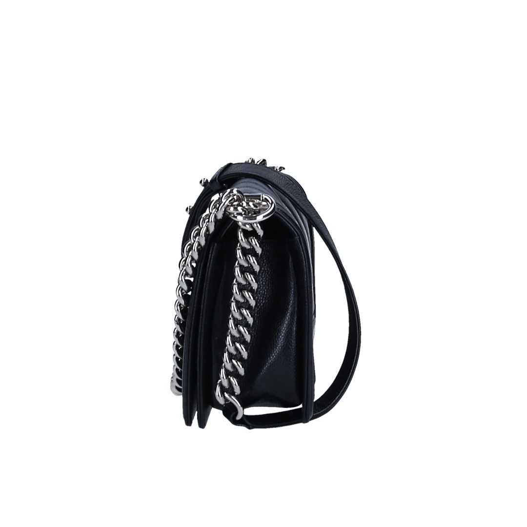 CHANEL BOY HANDTASCHE (MEDIUM) AUS KALBSLEDER IN SCHWARZ MIT SHW (A67086)