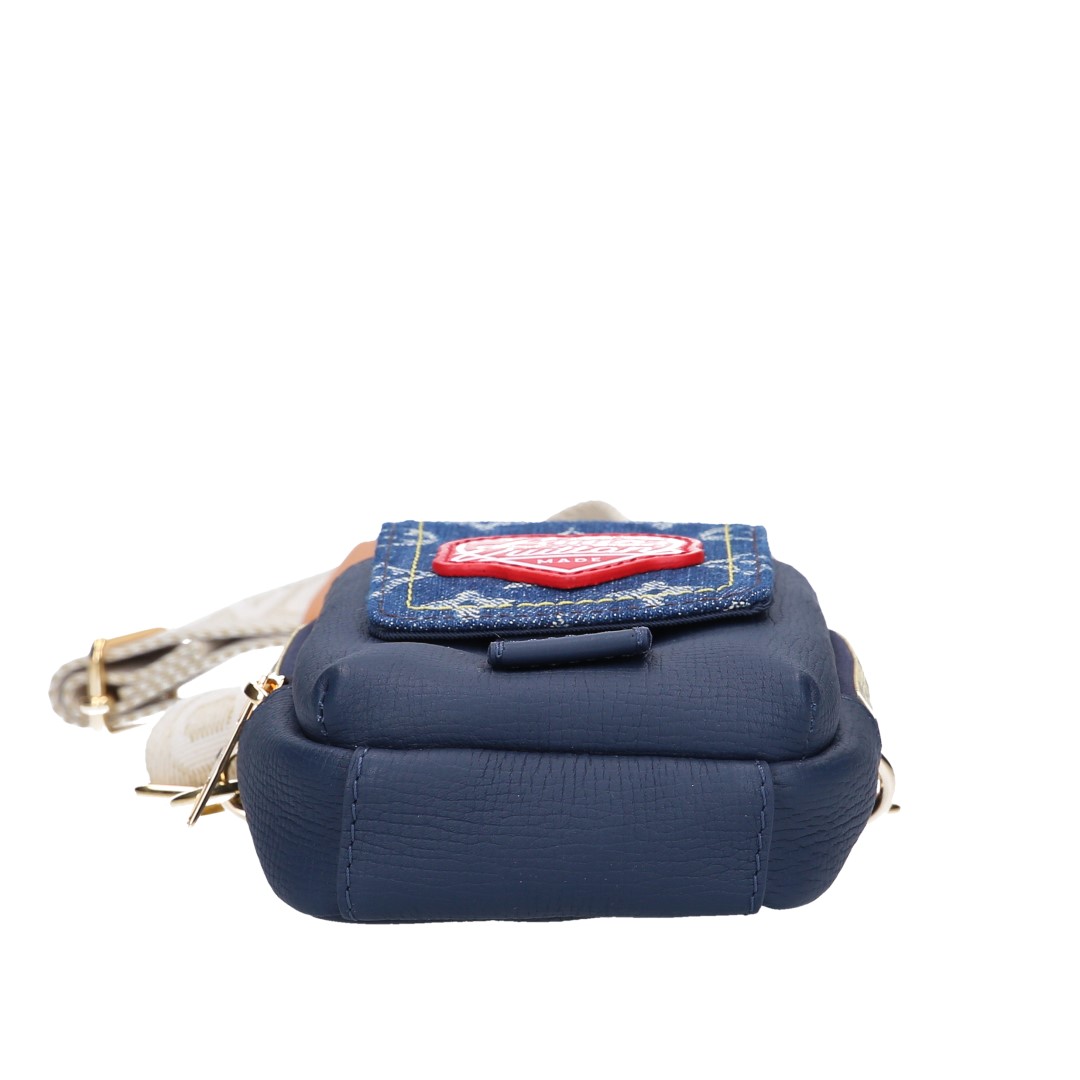 47855_Louis-Vuitton_Umh-ngetasch_2D_0011 LOUIS VUITTON FLAP DOUBLE PHONE POUCH UMHÄNGETASCHE AUS MONOGRAM DENIM & TAURILLON LEDER (M81060)