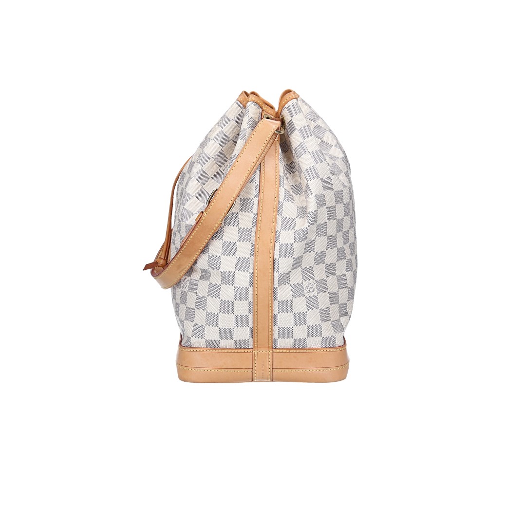 LOUIS VUITTON NOE GM SCHULTERTASCHE AUS DAMIER AZUR CANVAS (N42222)