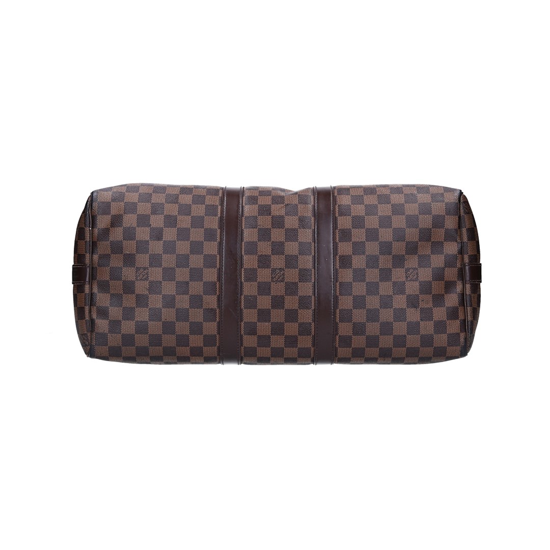 LOUIS VUITTON KEEPALL 45 REISETASCHE AUS DAMIER EBENE CANVAS OHNE SCHULTERRIEMEN (N41428)