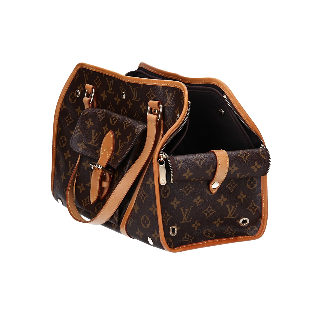 LOUIS VUITTON SAC BAXTER GM HUNDETRAGETASCHE AUS MONOGRAM CANVAS (M42028)