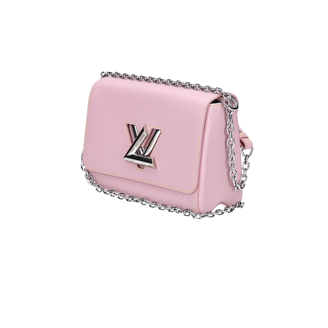 LOUIS VUITTON TWIST MM HANDTASCHE AUS EPI LEDER IN ROSE BALLERINE (M50380)