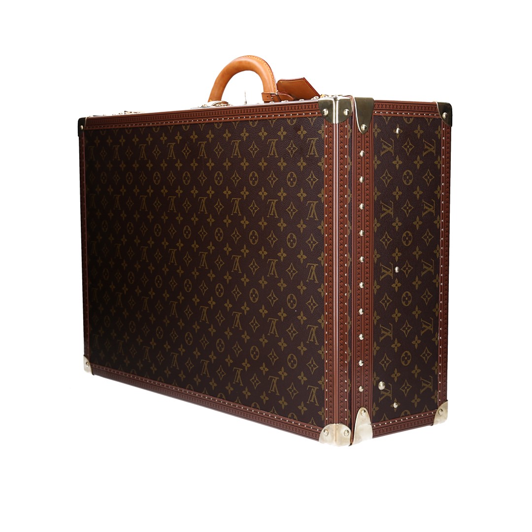 49046-LouisVuitton-Koffer-Monogram_2D_0006 LOUIS VUITTON BISTEN 65 KOFFER AUS MONOGRAM CANVAS (M21325)