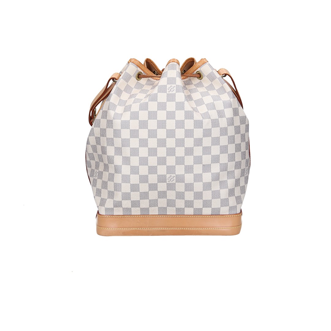 LOUIS VUITTON NOE GM SCHULTERTASCHE AUS DAMIER AZUR CANVAS (N42222)
