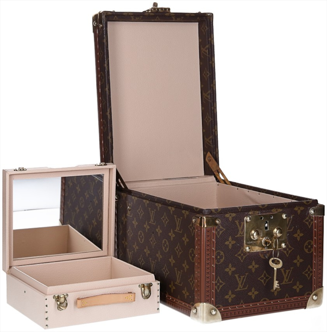 LOUIS VUITTON BOÎTE FLACONS BEAUTY-CASE AUS MONOGRAM CANVAS IN VUITTONITE (M21828)