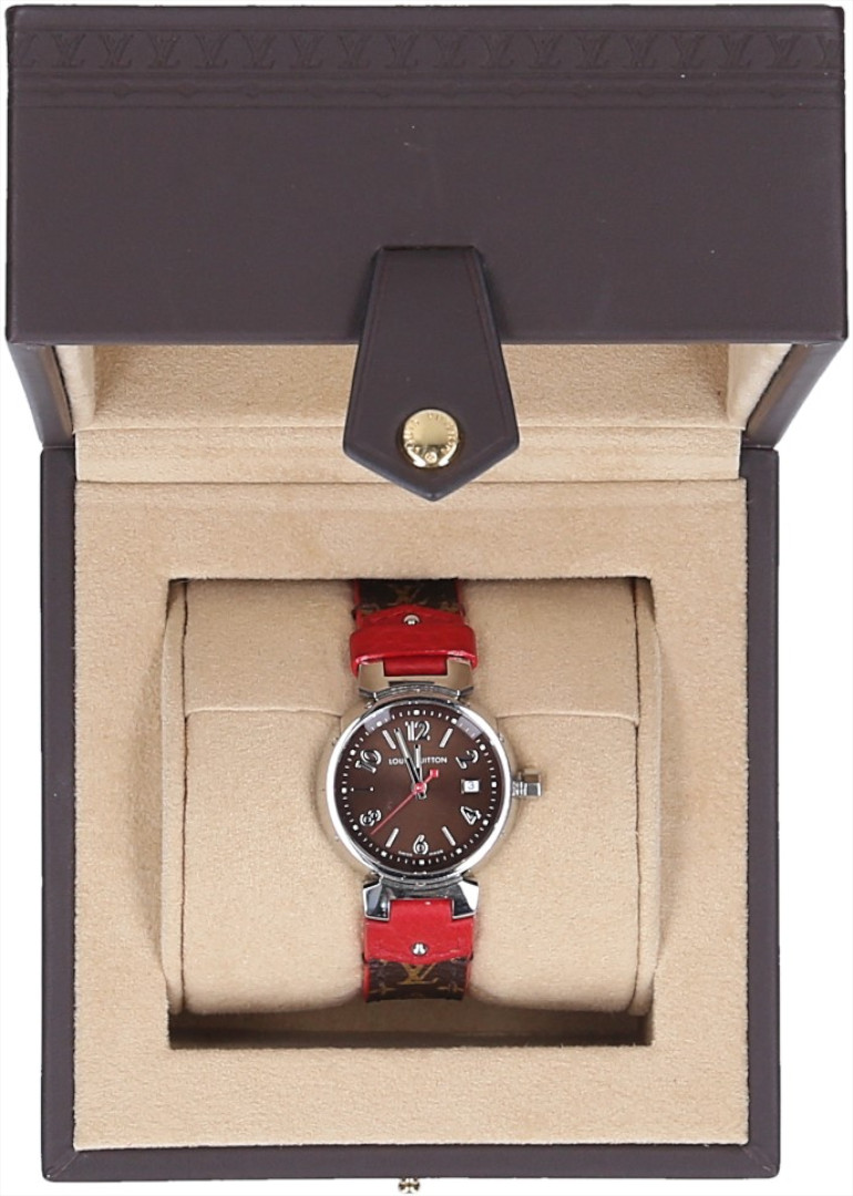 Louis Vuitton 'TAMBOUR' Watch Wristband 24mm in Stainless Steel (Q1220/RI7951)