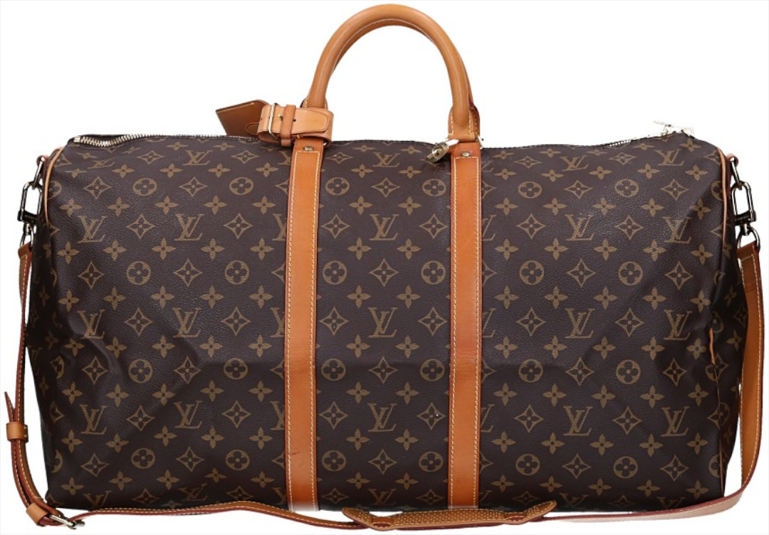 LOUIS VUITTON KEEPALL 55 REISETASCHE AUS MONOGRAM CANVAS MIT SCHULTERRIEMEN (M41414)