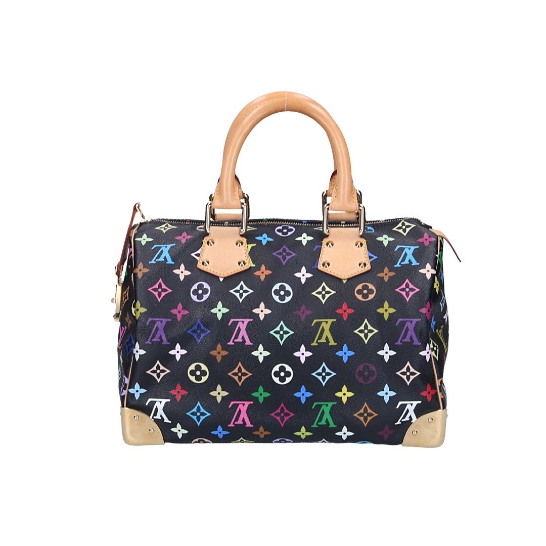 LOUIS VUITTON SPEEDY 30 HENKELTASCHE AUS MONOGRAM MULTICOLORE  
