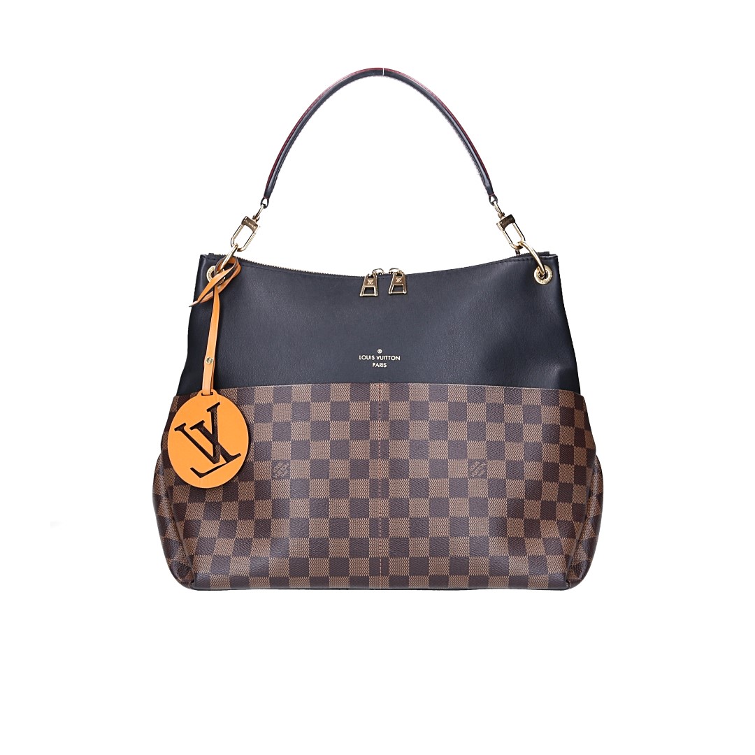 LOUIS VUITTON MAIDA HOBO HANDTASCHE AUS DAMIER EBENE CANVAS (N40369)