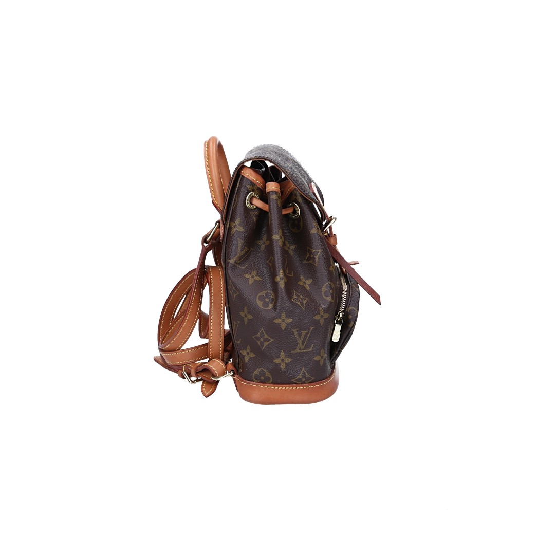 50079-LouisVuitton-MiniRucksack-Monogram_2D_0007 LOUIS VUITTON MONTSOURIS MINI RUCKSACK AUS MONOGRAM CANVAS (M51137)