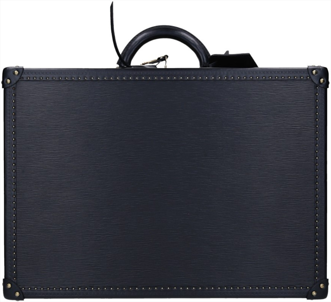 LOUIS VUITTON BISTEN 55 KOFFER AUS EPI LEDER IN KOURIL SCHWARZ LOUIS VUITTON BISTEN 55 KOFFER AUS EPI LEDER IN KOURIL SCHWARZ