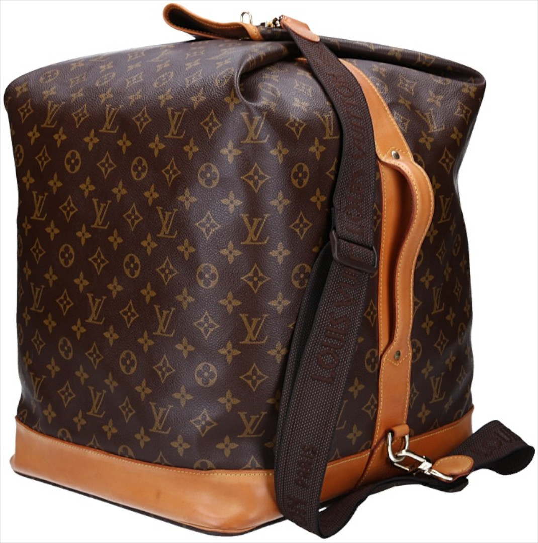 50410-LouisVuitton-Marin-Monogram_2D_0011 LOUIS VUITTON SAC MARIN BANDOULIÈRE SEESACK-REISETASCHE AUS MONOGRAM CANVAS (M41235)