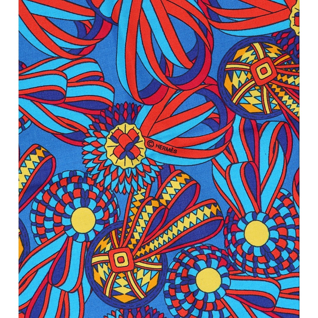 HERMÈS 7 X COTTON TOWEL WITH DESIGN