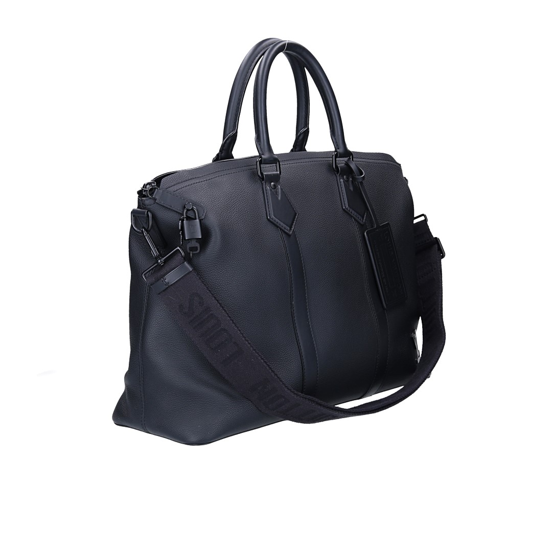 LOUIS VUITTON LOCKIT TOTE WEEKENDER HANDTASCHE AUS AEROGRAM LEDER IN NOIR (M59158)