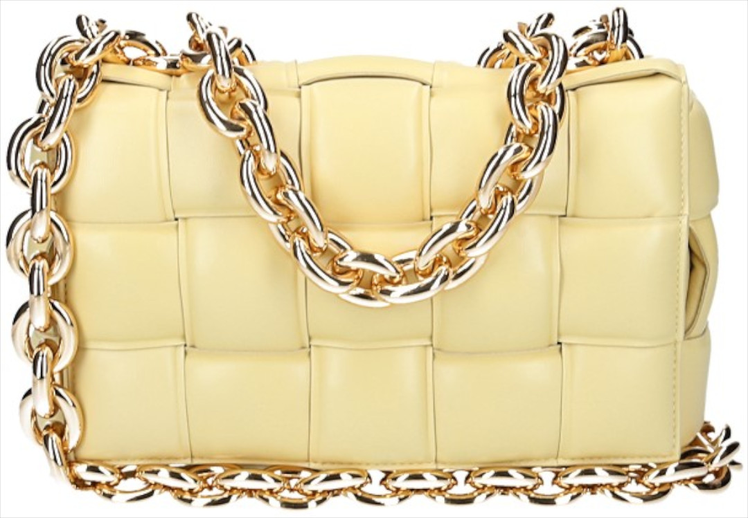 BOTTEGA VENETA CHAIN CASSETTE HANDTASCHE AUS NAPPA LEDER