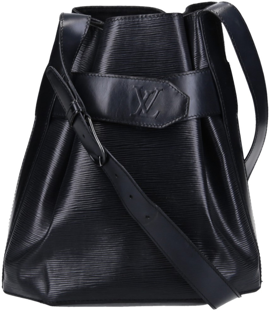 LOUIS VUITTON SAC D`ÉPAULE SCHULTERTASCHE AUS EPI LEDER IN NOIR (M80157)