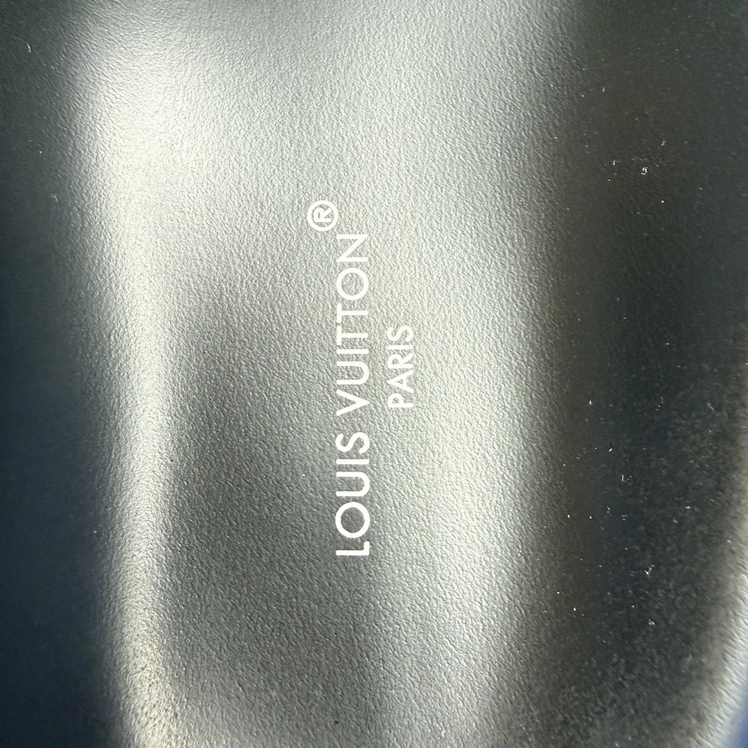LOUIS VUITTON PANTOLETTEN SCHUHE 'POOL PILLOW COMFORT' AUS MONOGRAM NYLON IN CACAO GR. 41 (1AAEC0)