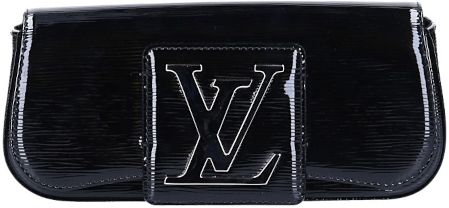 LOUIS VUITTON ASCOT POUCH CLUTCH MADE OF DAMIER EBENE CANVAS