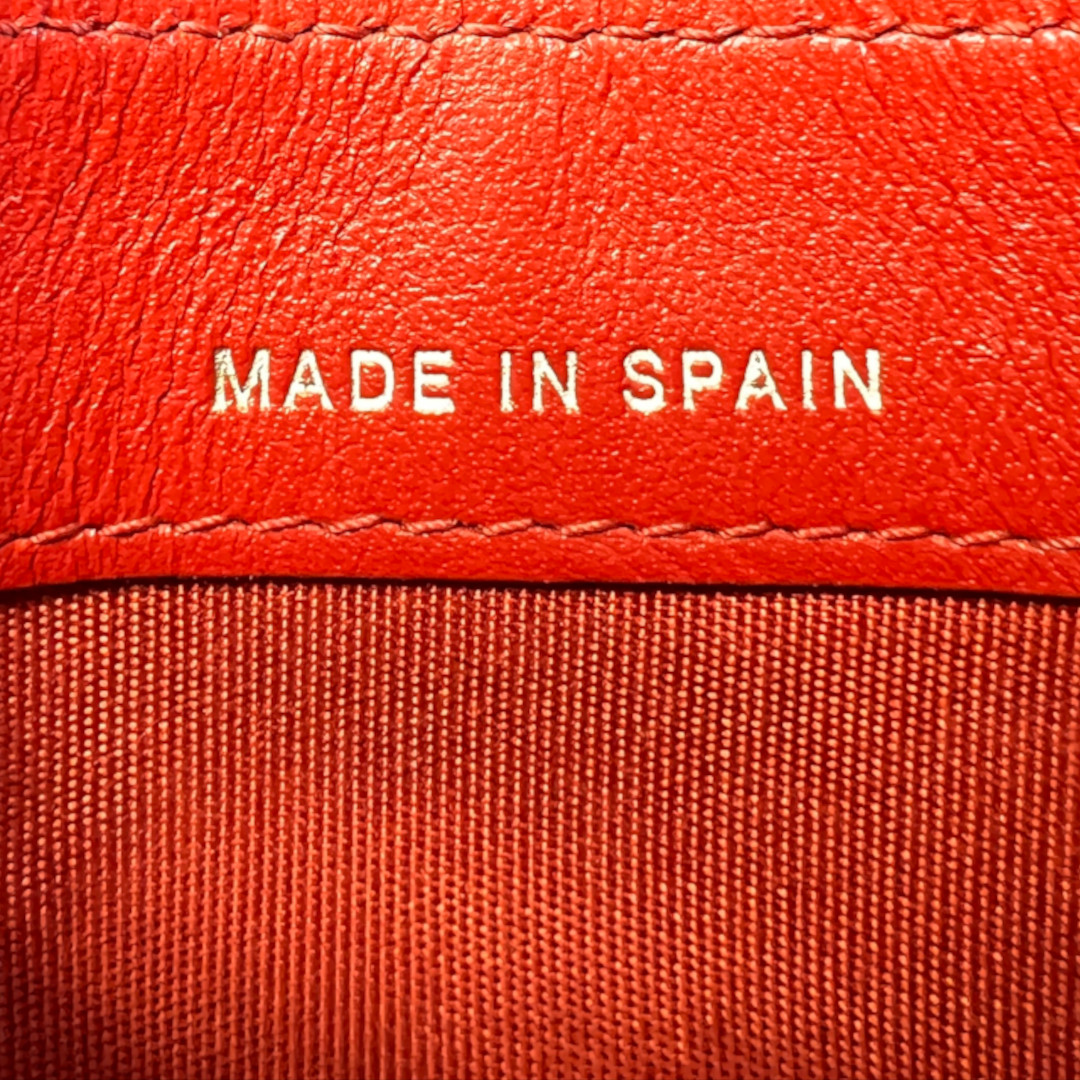 48049-Chanel-Portemonnaie_2D_0007 CHANEL KARTENETUI 'BOY' AUS GENARBTEM KALBSLEDER IN ROT MIT SHW (A84431)