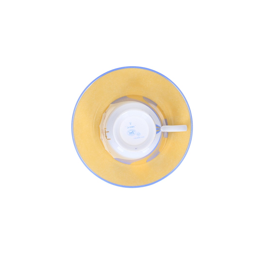 48964-Hermes-TeeTasse-Teller-Circus_2D_0002 HERMÈS TASSE MIT UNTERTASSE AUS PORZELLAN 'CIRCUS'