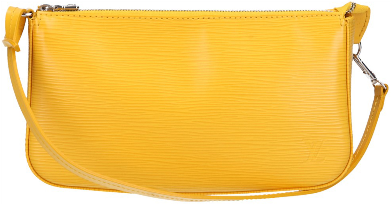 42042-Louis-Vuitton-Pochette-Epi-Leder_2D_0020 LOUIS VUITTON POCHETTE ACCESSOIRES NM CLUTCH AUS EPI LEDER IN MIMOSA